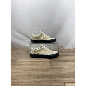 Vans Old Skool Pro Skate Shoes Checkered Suede Low‎ Top Sneakers
